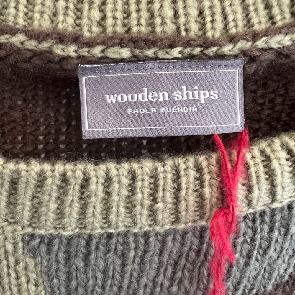 NWT Wooden Ships camo pullover - Picture 5 of 8